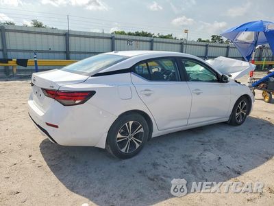 Trzecie zdjęcie samochodu z tyłu: 2020 NISSAN SENTRA SV VIN:3N1AB8CV9LY224076 - miniatura