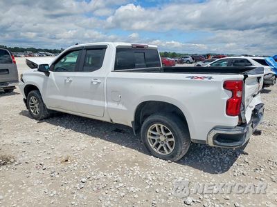 Drugie zdjęcie samochodu z przodu: 2019 CHEVROLET SILVERADO K1500 LT VIN:1GCRYDED3KZ215843 - miniatura
