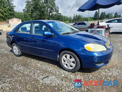 Czwarte zdjęcie samochodu z boku: 2004 TOYOTA COROLLA LE VIN:1NXBR38E54Z312700 - miniatura