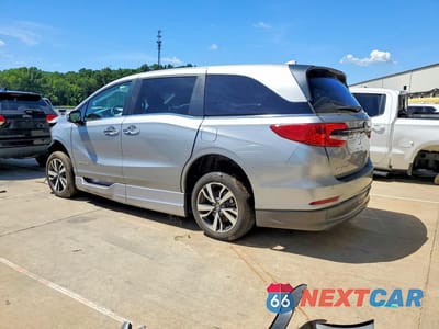 Drugie zdjęcie samochodu z przodu: 2024 HONDA ODYSSEY TOURING VIN:5FNRL6H8XRB007774 - miniatura
