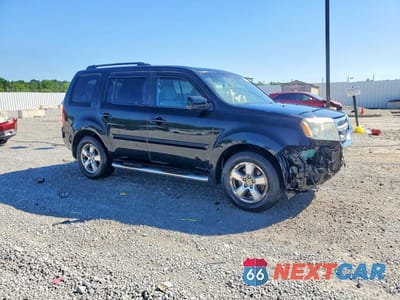 Czwarte zdjęcie samochodu z boku: 2011 HONDA PILOT EX VIN:5FNYF4H45BB013900 - miniatura