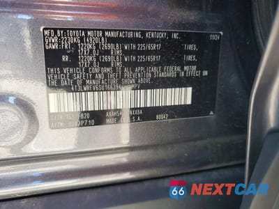 Zdjęcie 13 z 13 samochodu: 2025 TOYOTA RAV4 LE VIN:4T3LWRFV6SU166394 - miniatura