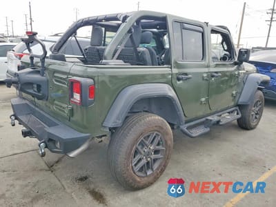 Trzecie zdjęcie samochodu z tyłu: 2024 JEEP WRANGLER SPORT VIN:1C4PJXDN1RW109748 - miniatura
