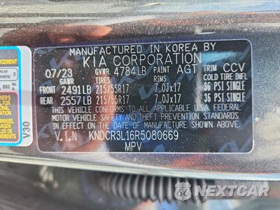 Zdjęcie 13 z 13 samochodu: 2024 KIA NIRO WIND VIN:KNDCR3L16R5080669 - miniatura
