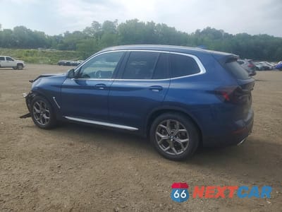 Drugie zdjęcie samochodu z przodu: 2022 BMW X3 XDRIVE30I VIN:5UX53DP01N9J37525 - miniatura