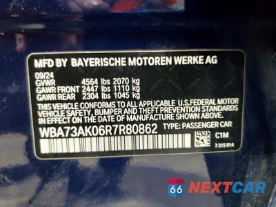 Zdjęcie 12 z 12 samochodu: 2024 BMW 228XI VIN:WBA73AK06R7R80862 - miniatura