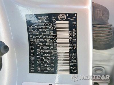 Zdjęcie 12 z 12 samochodu: 2019 TOYOTA COROLLA LE VIN:2T1BURHE0KC236819 - miniatura
