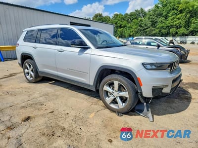 Czwarte zdjęcie samochodu z boku: 2021 JEEP GRAND CHEROKEE L LIMITED VIN:1C4RJJBG6M8183920 - miniatura
