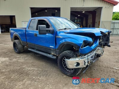 Czwarte zdjęcie samochodu z boku: 2013 FORD F150 SUPER CAB VIN:1FTFX1ET0DFD43974 - miniatura