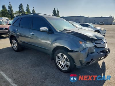 Czwarte zdjęcie samochodu z boku: 2007 ACURA MDX TECHNOLOGY VIN:2HNYD28387H538012 - miniatura
