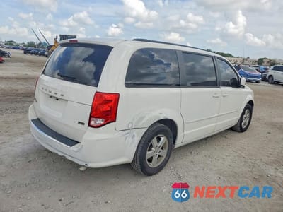 Trzecie zdjęcie samochodu z tyłu: 2012 DODGE GRAND CARAVAN SXT VIN:2C4RDGCG7CR284413 - miniatura