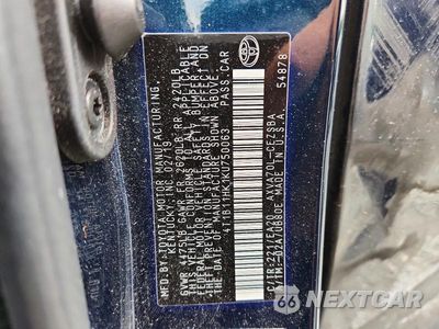 Zdjęcie 12 z 12 samochodu: 2019 TOYOTA CAMRY SE VIN:4T1B11HK1KU750063 - miniatura