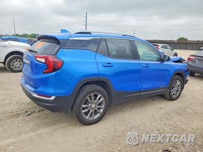 Trzecie zdjęcie samochodu z tyłu: 2024 GMC TERRAIN SLT VIN:3GKALVEG6RL192091 - miniatura