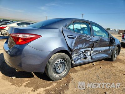 Trzecie zdjęcie samochodu z tyłu: 2018 TOYOTA COROLLA LE VIN:5YFBURHE4JP771151 - miniatura