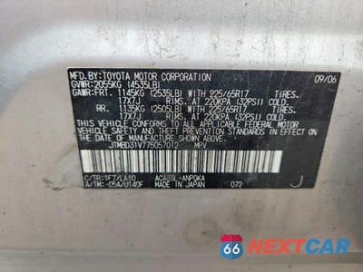 Zdjęcie 13 z 13 samochodu: 2007 TOYOTA RAV4 LIMITED VIN:JTMBD31V775057012 - miniatura