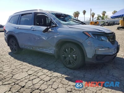 Czwarte zdjęcie samochodu z boku: 2022 HONDA PILOT SE VIN:5FNYF5H25NB022718 - miniatura