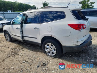 Drugie zdjęcie samochodu z przodu: 2011 CHEVROLET TRAVERSE LS VIN:1GNKRFED8BJ284222 - miniatura