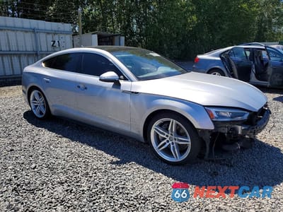 Czwarte zdjęcie samochodu z boku: 2018 AUDI A5 PRESTIGE S-LINE VIN:WAUFNCF55JA023735 - miniatura