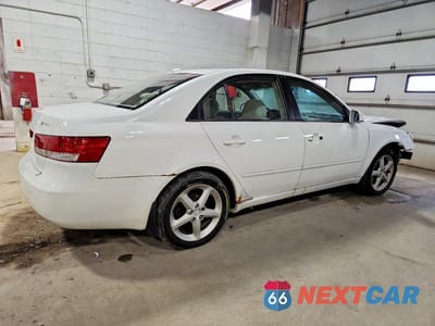 Trzecie zdjęcie samochodu z tyłu: 2007 HYUNDAI SONATA GLS VIN:5NPET46C87H260309 - miniatura