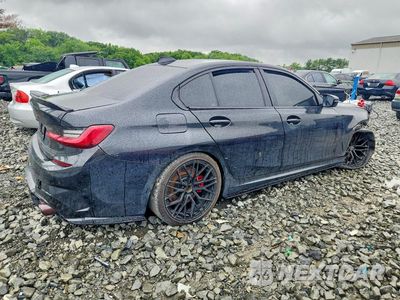 Trzecie zdjęcie samochodu z tyłu: 2021 BMW M340I VIN:3MW5U7J00M8B54475 - miniatura
