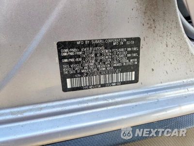 Zdjęcie 14 z 14 samochodu: 2019 SUBARU CROSSTREK PREMIUM VIN:JF2GTADCXK8301042 - miniatura