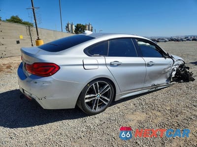 Trzecie zdjęcie samochodu z tyłu: 2019 BMW 430I GRAN COUPE VIN:WBA4J1C52KBM18589 - miniatura