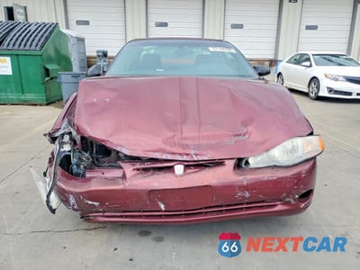 Piąte zdjęcie samochodu w środku: 2001 CHEVROLET MONTE CARLO SS VIN:2G1WX15K619187024 - miniatura