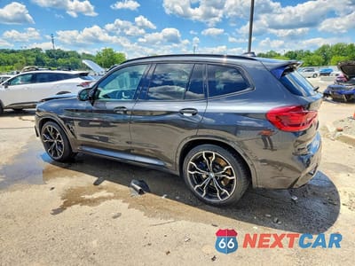 Drugie zdjęcie samochodu z przodu: 2020 BMW X3 M COMPETITION VIN:5YMTS0C05LLT10870 - miniatura