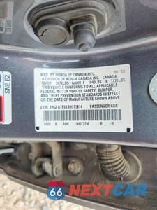 Zdjęcie 12 z 12 samochodu: 2011 HONDA CIVIC LX VIN:2HGFA1F5XBH511814 - miniatura