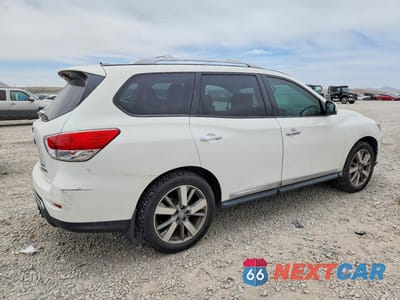 Trzecie zdjęcie samochodu z tyłu: 2013 NISSAN PATHFINDER S VIN:5N1AR2MM6DC635968 - miniatura