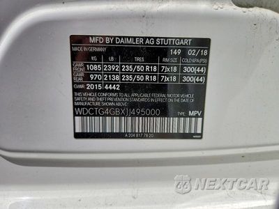 Zdjęcie 13 z 13 samochodu: 2018 MERCEDES-BENZ GLA 250 4MATIC VIN:WDCTG4GBXJJ495000 - miniatura