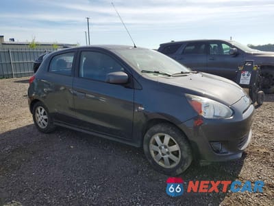 Czwarte zdjęcie samochodu z boku: 2014 MITSUBISHI MIRAGE ES VIN:ML32A4HJ9EH015845 - miniatura