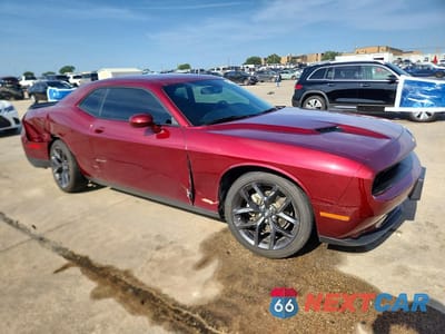 Czwarte zdjęcie samochodu z boku: 2022 DODGE CHALLENGER SXT VIN:2C3CDZAG4NH132090 - miniatura