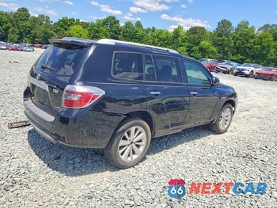 Trzecie zdjęcie samochodu z tyłu: 2008 TOYOTA HIGHLANDER HYBRID LIMITED VIN:JTEEW44A382009673 - miniatura