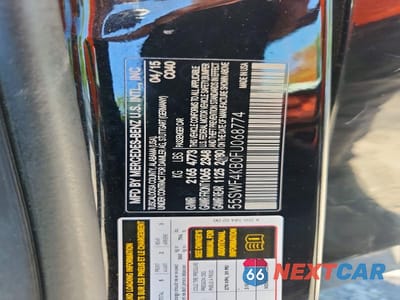 Zdjęcie 12 z 12 samochodu: 2015 MERCEDES-BENZ C 300 4MATIC VIN:55SWF4KB0FU068774 - miniatura