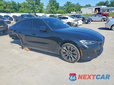 Czwarte zdjęcie samochodu z boku: 2024 BMW 430I GRAN COUPE VIN:WBA63AV08RFR10986 - miniatura