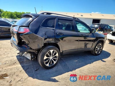 Trzecie zdjęcie samochodu z tyłu: 2022 JEEP CHEROKEE LIMITED VIN:1C4PJMDX6ND542343 - miniatura