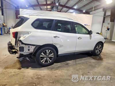 Trzecie zdjęcie samochodu z tyłu: 2017 NISSAN PATHFINDER SV VIN:5N1DR2MM4HC636085 - miniatura