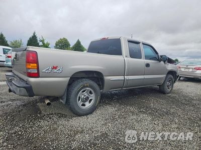 Trzecie zdjęcie samochodu z tyłu: 2001 GMC NEW SIERRA K1500 VIN:2GTEK19T711348483 - miniatura