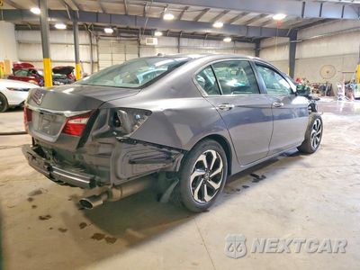 Trzecie zdjęcie samochodu z tyłu: 2017 HONDA ACCORD EX VIN:1HGCR2F72HA105021 - miniatura