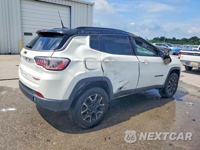 Trzecie zdjęcie samochodu z tyłu: 2020 JEEP COMPASS TRAILHAWK VIN:3C4NJDDB1LT189240 - miniatura