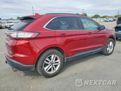 Trzecie zdjęcie samochodu z tyłu: 2015 FORD EDGE SEL VIN:2FMTK4J91FBC42634 - miniatura