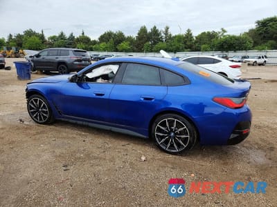 Drugie zdjęcie samochodu z przodu: 2024 BMW I4 M50 VIN:WBY33AW09RFR75073 - miniatura