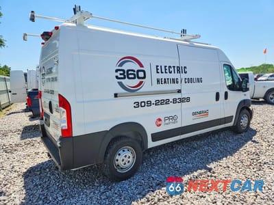 Trzecie zdjęcie samochodu z tyłu: 2023 RAM PROMASTER 2500 2500 HIGH VIN:3C6LRVDG9PE511030 - miniatura