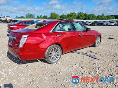 Trzecie zdjęcie samochodu z tyłu: 2014 CADILLAC CTS LUXURY COLLECTION VIN:1G6AX5SX2E0144585 - miniatura