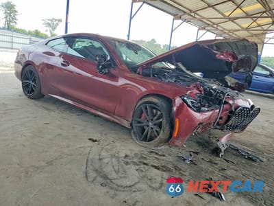 Czwarte zdjęcie samochodu z boku: 2022 BMW M440I VIN:WBA83AP02NCH72317 - miniatura
