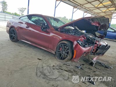 Czwarte zdjęcie samochodu z boku: 2022 BMW M440I VIN:WBA83AP02NCH72317 - miniatura