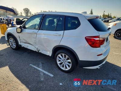Drugie zdjęcie samochodu z przodu: 2014 BMW X3 XDRIVE28I VIN:5UXWX9C57E0D17381 - miniatura