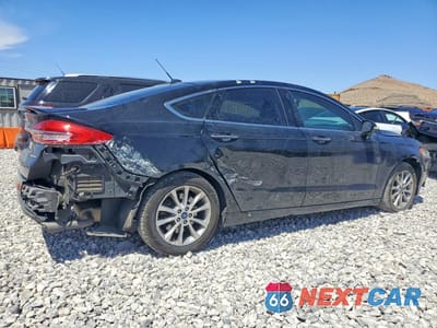 Trzecie zdjęcie samochodu z tyłu: 2017 FORD FUSION TITANIUM PHEV VIN:3FA6P0SU2HR209828 - miniatura