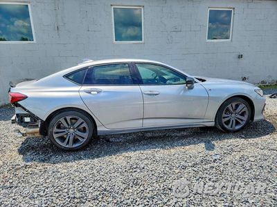 Trzecie zdjęcie samochodu z tyłu: 2021 ACURA TLX TECH A VIN:19UUB5F59MA016002 - miniatura
